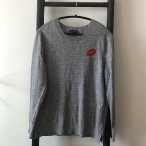Banana Republic - Grey Merino Wool Sweater